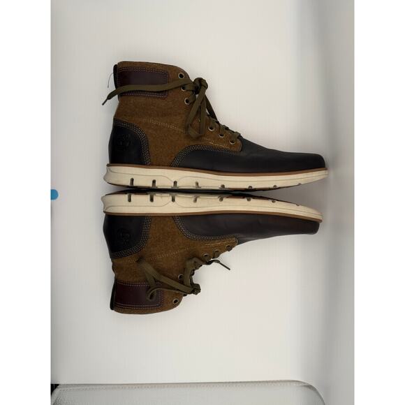 Timberland Men’s 6” Premium Boot Brown Leather Wool Size 8.5 Waterproof A17JT main image 7